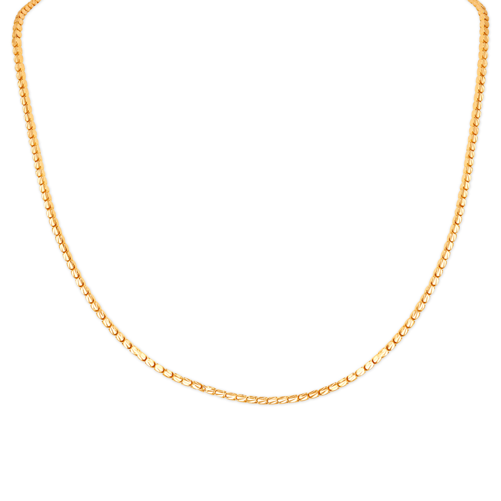 Sleek Stunning Gold Chain