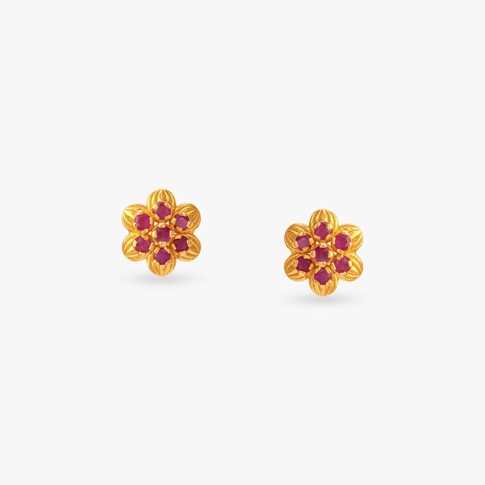 Petals Tales Stud Earrings