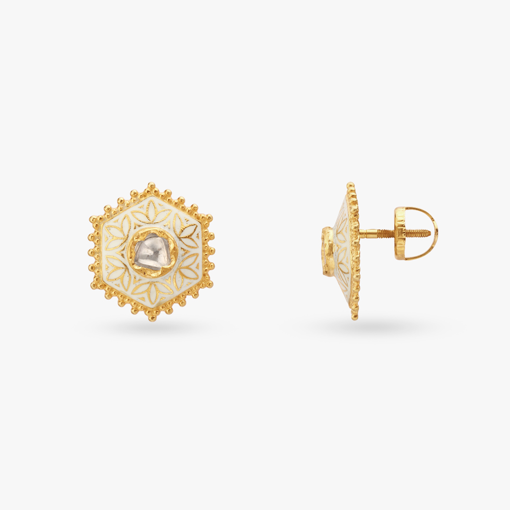 

Geometric Bold Stud Earrings