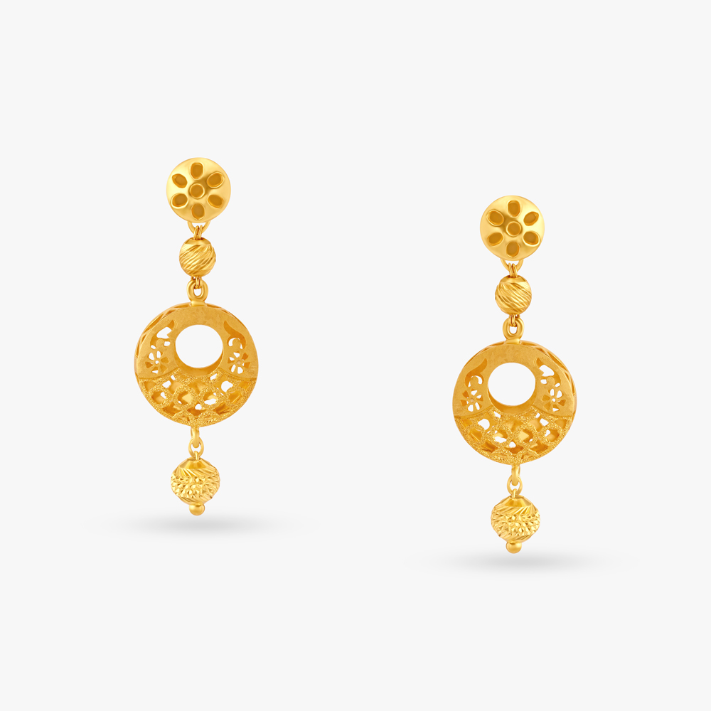 Traditional Allure Drop Earrings