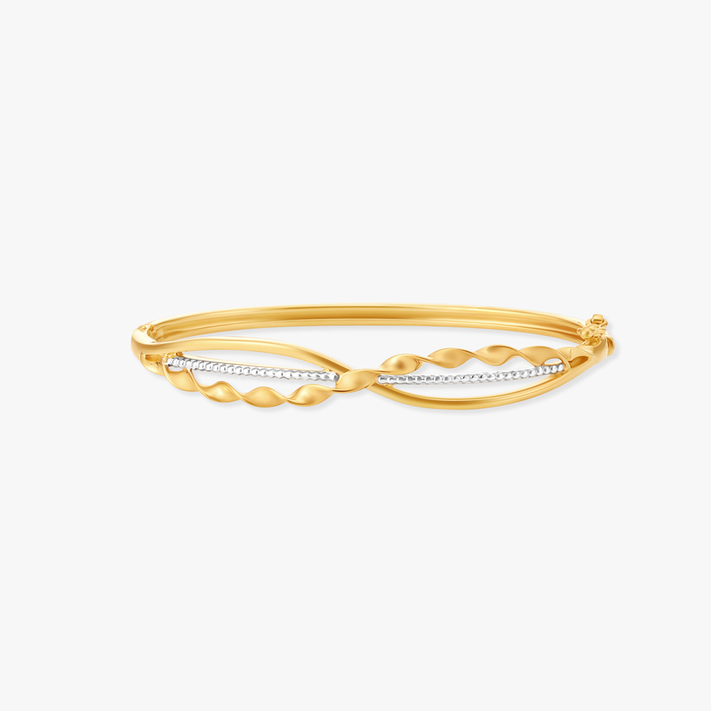 Twisted Elegance Bangle