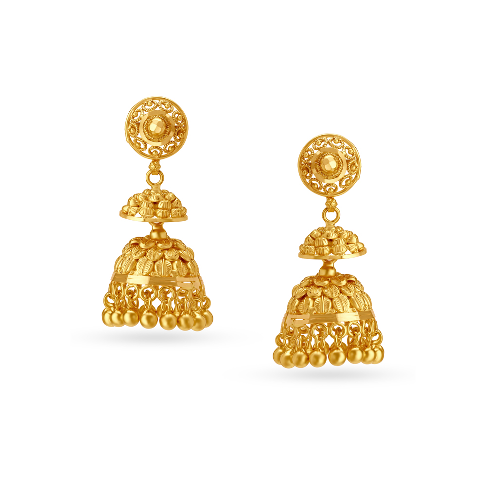 Regal Glamorous Jhumkas