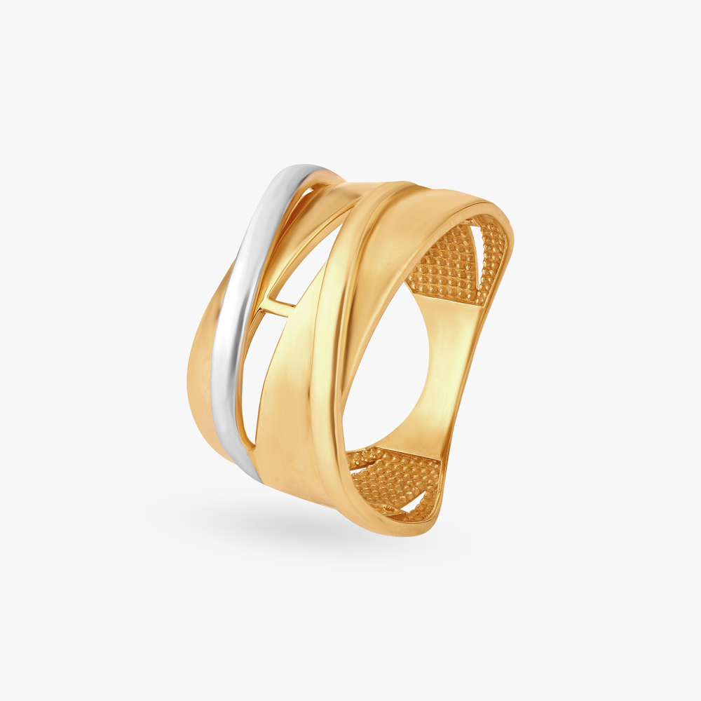 Artistic Layered Ring