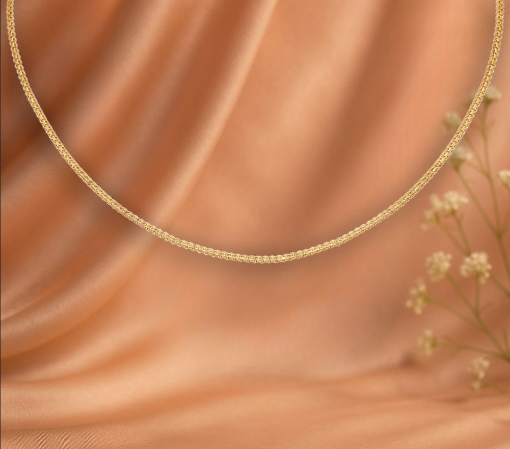 Sleek Gold Kamal Chain