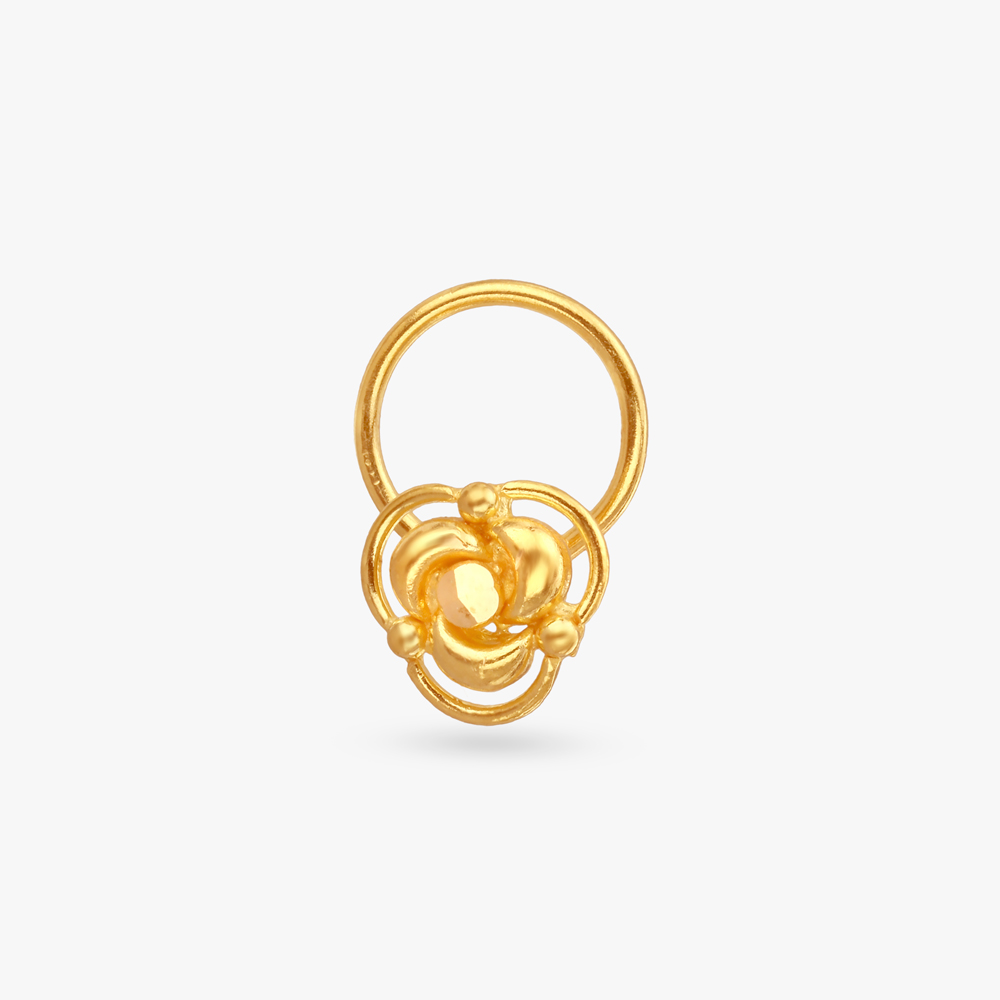 Timeless Beauty Gold Nose Pin