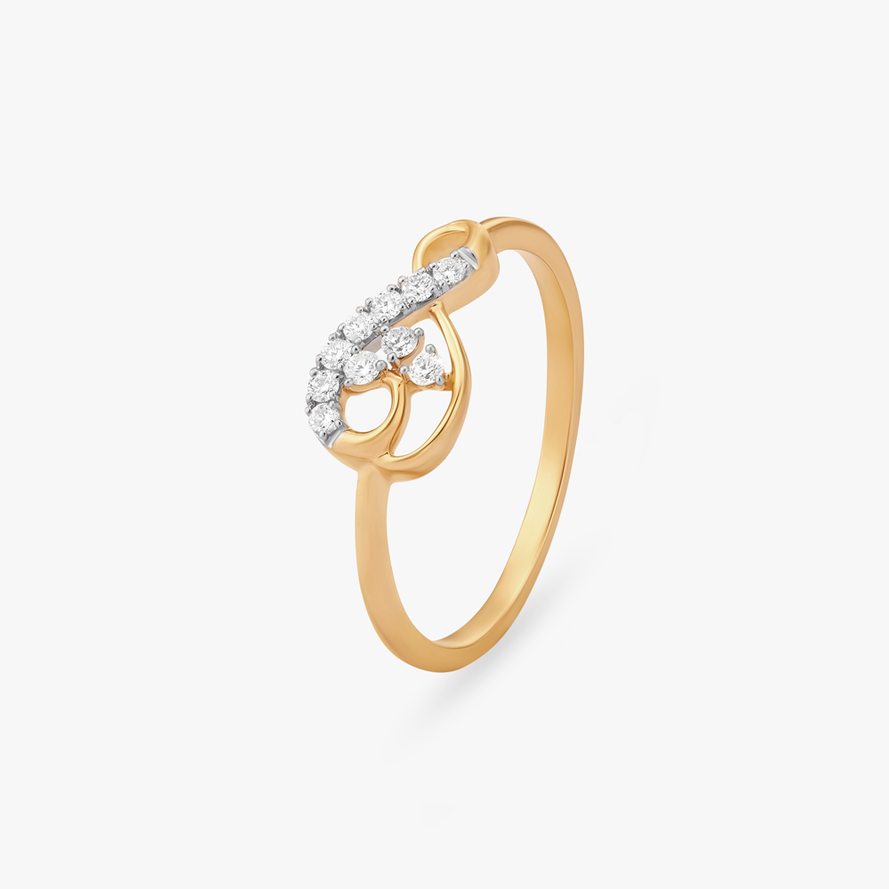 Shining Ampersand Finger Ring