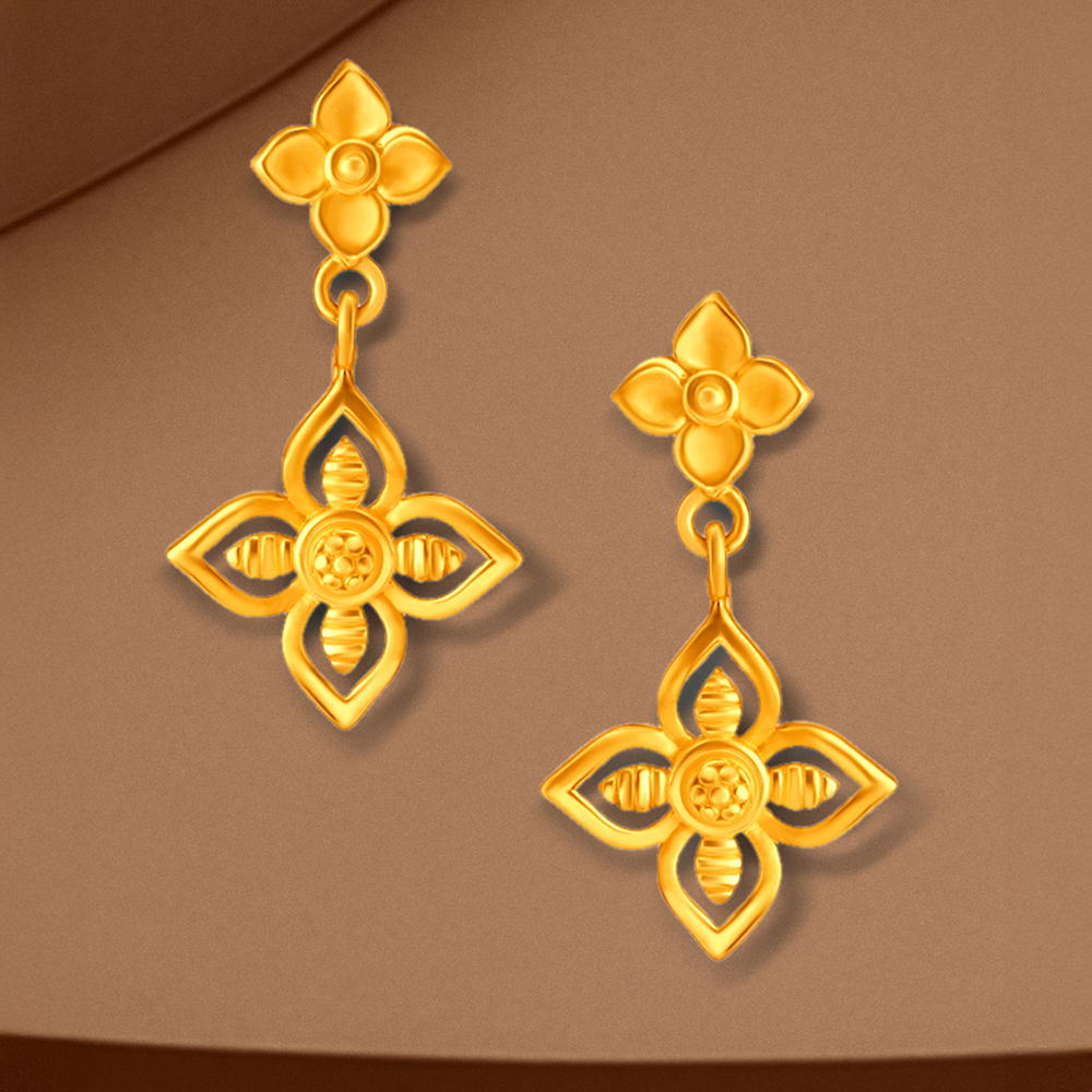 Odyssey Of Elegance Drop Earrings