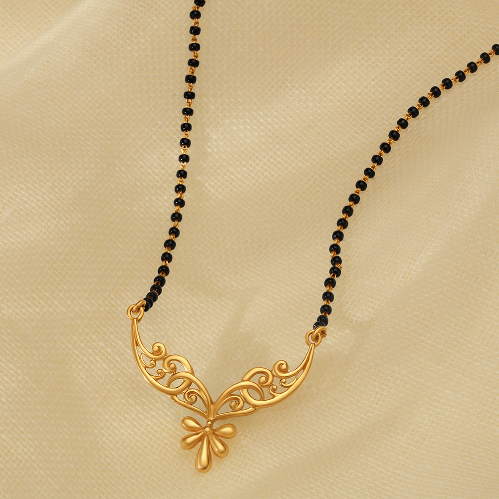 Surreal Vine Mangalsutra