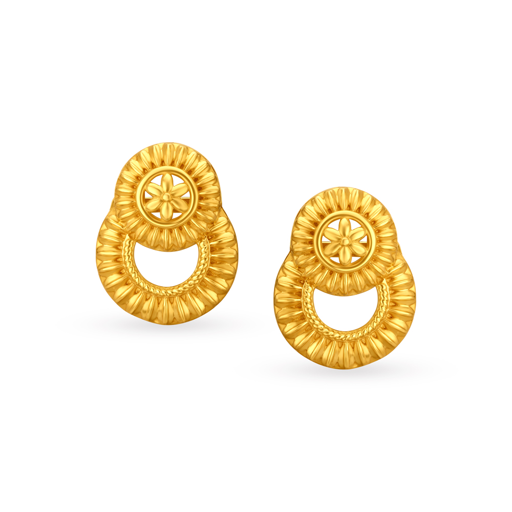 Radiant Traditional Stud Earrings