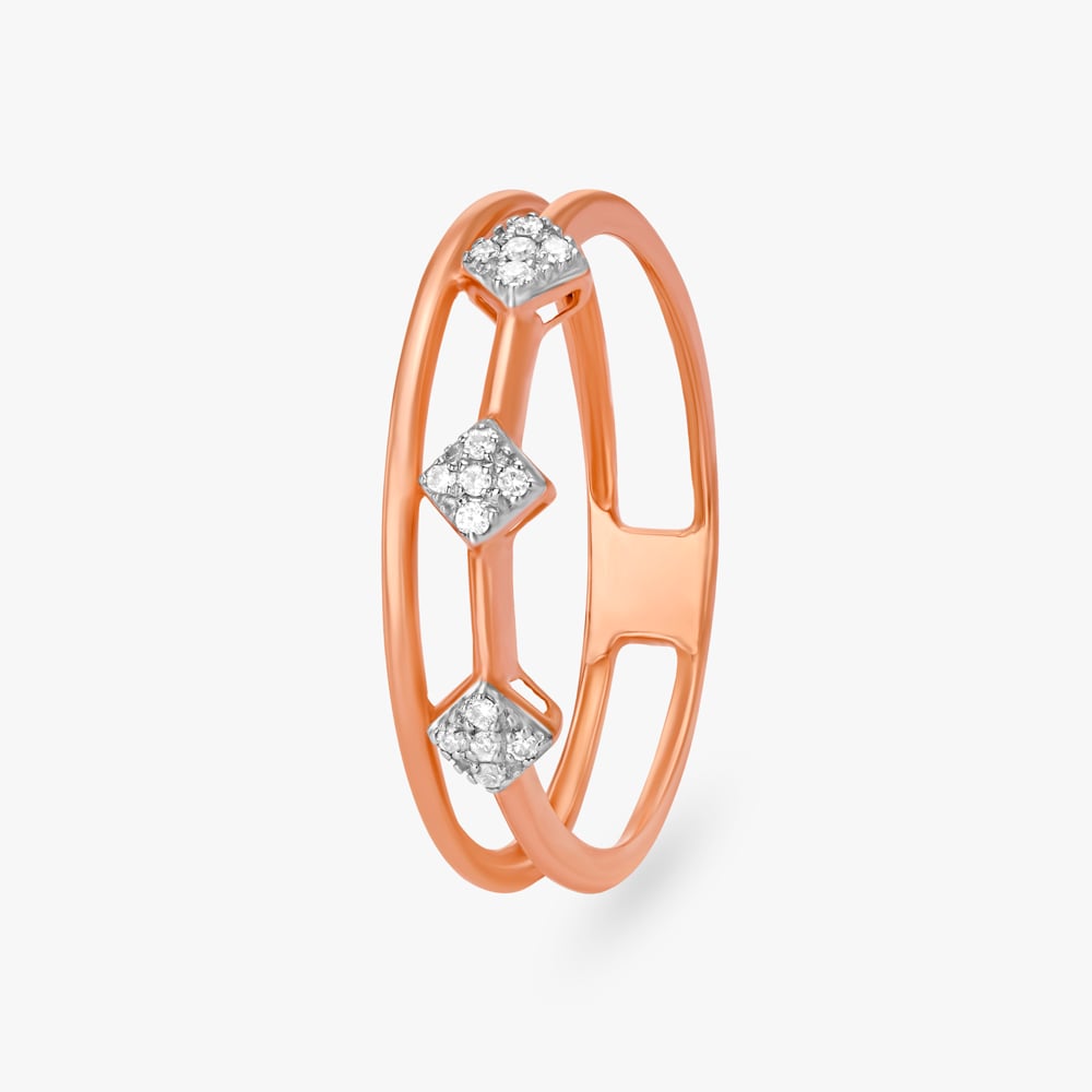 Eternal Edge Diamond Ring