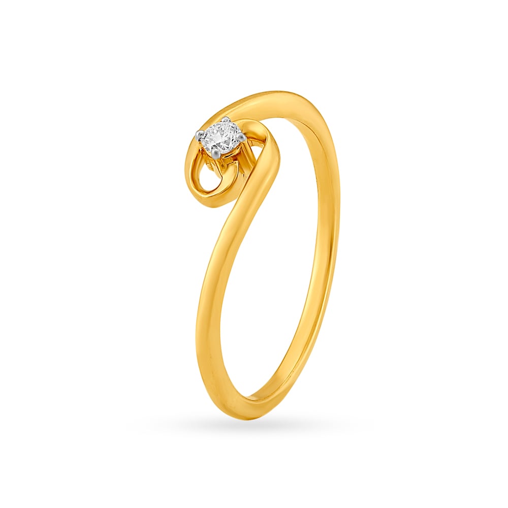Delicate Graceful Diamond Ring 1 502015FAXAB02 1