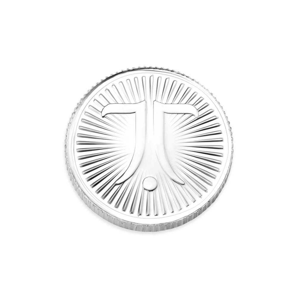 25 Grams Tanishq Sunray Silver Coin