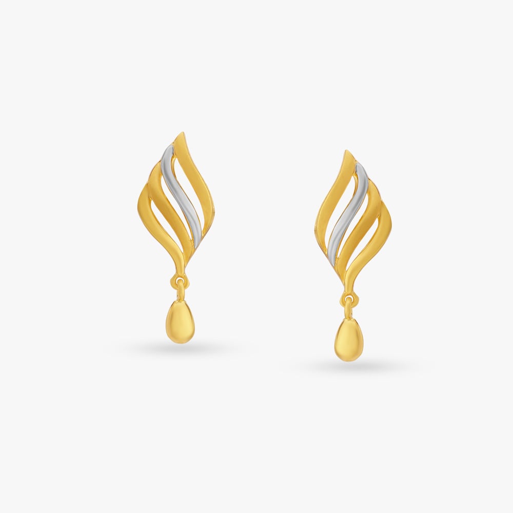 Elegant Gold Drop Earrings