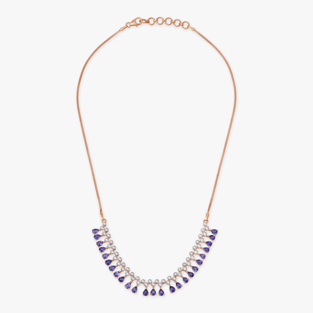 

Mesmerising Diamond Necklace Set