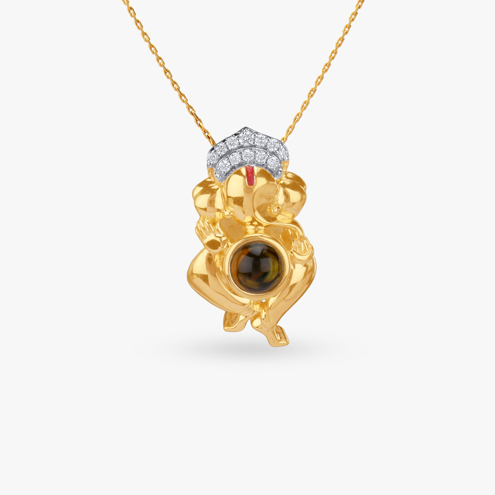 Serene Blessings Diamond Pendant
