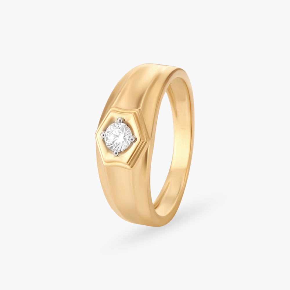 Vintage Elegance Diamond Finger Ring