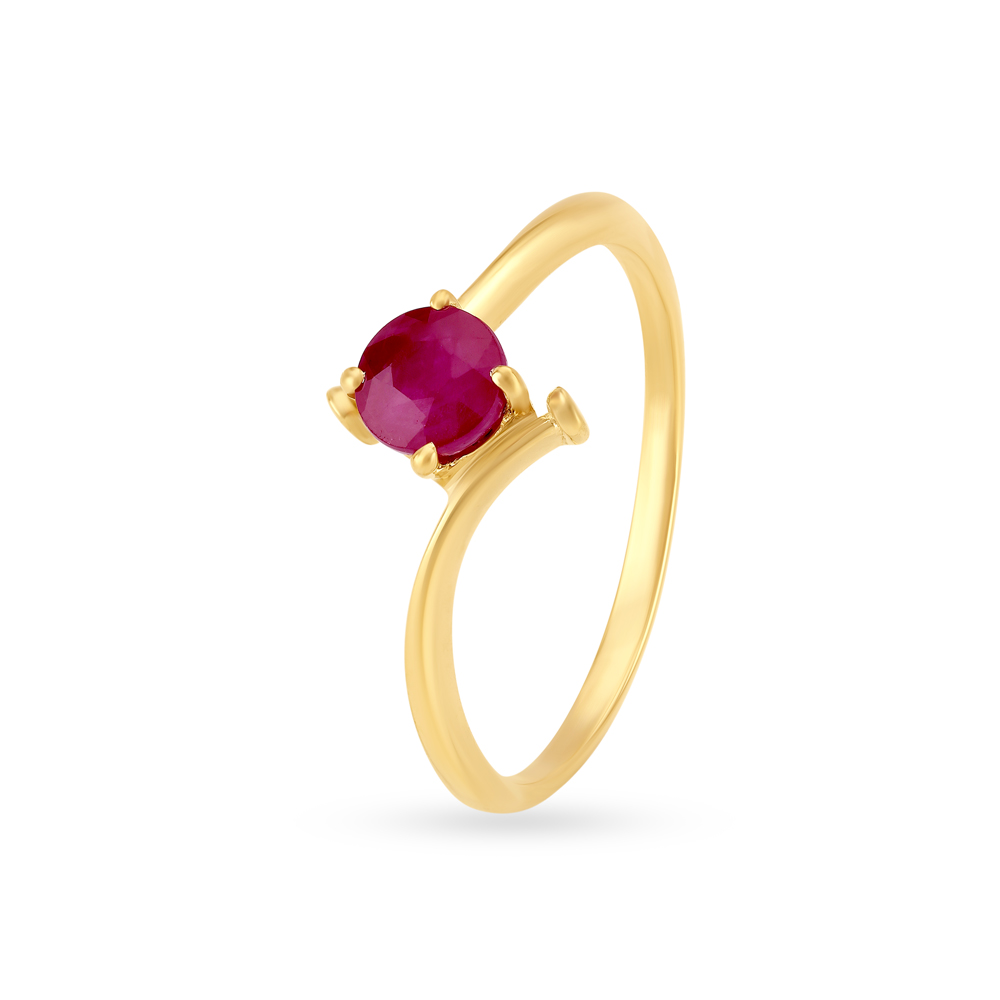 

Graceful Ruby Ring