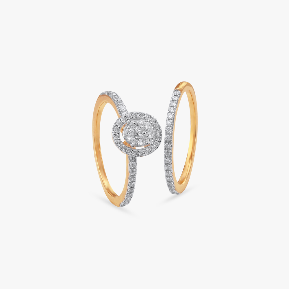Oval Affair Diamond Ring