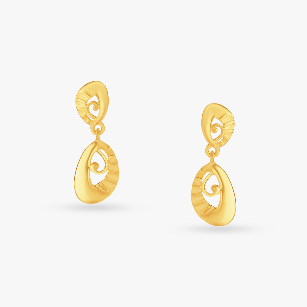 Dazzling Beauty Drop Earrings