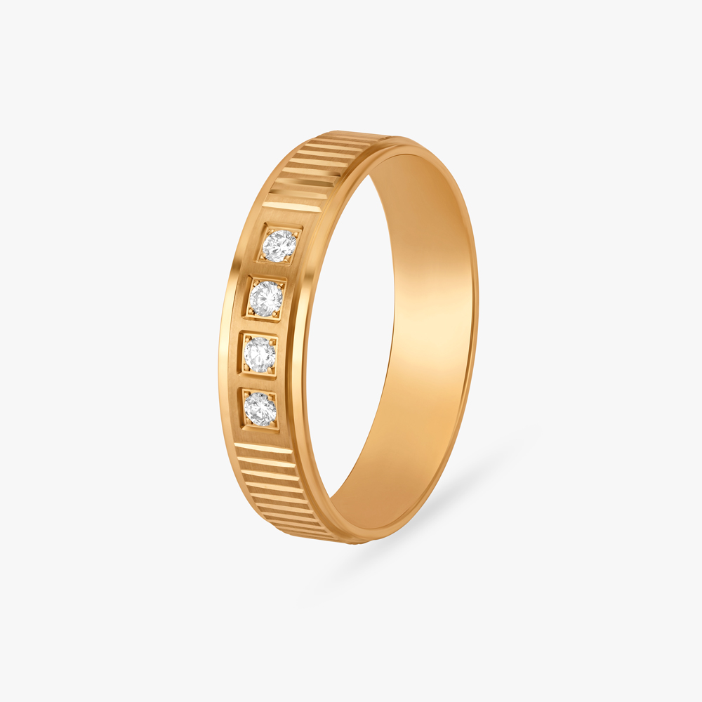 Forever Diamond Men's Finger Ring