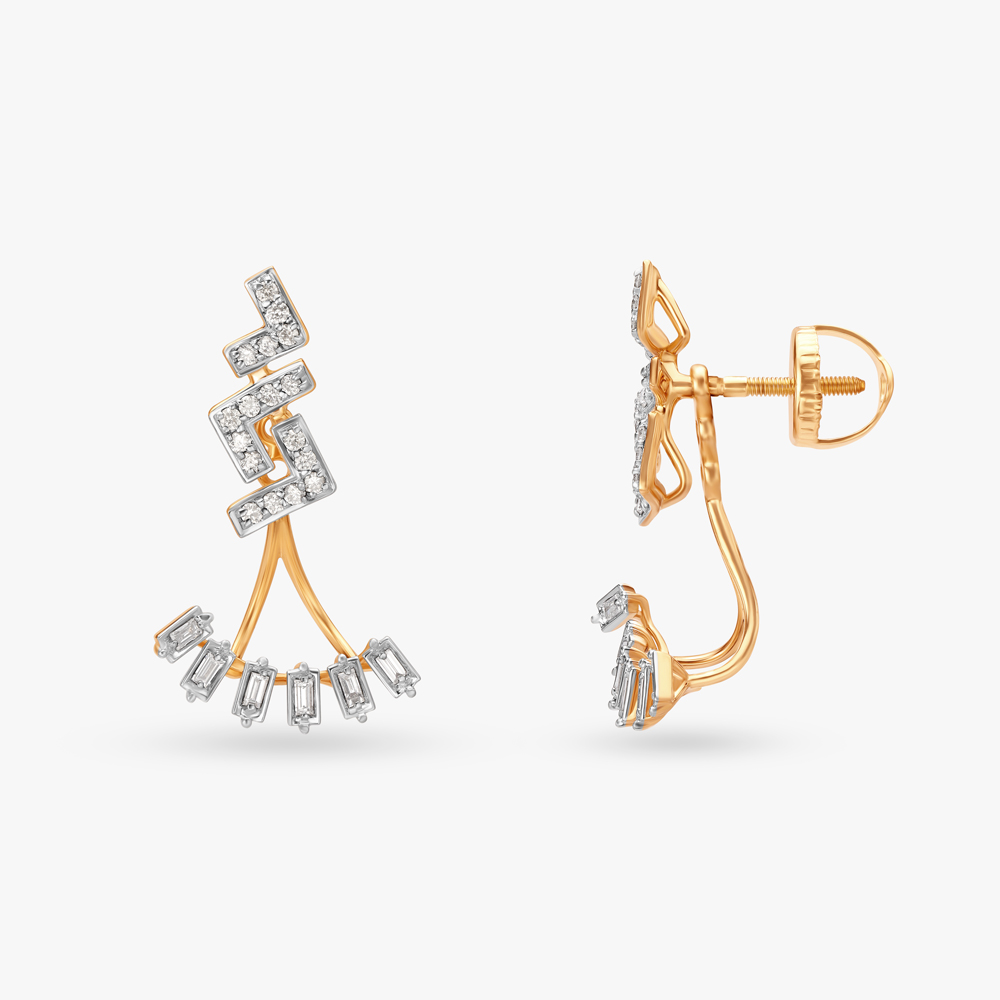 

Casual Chic Diamond Stud Earrings