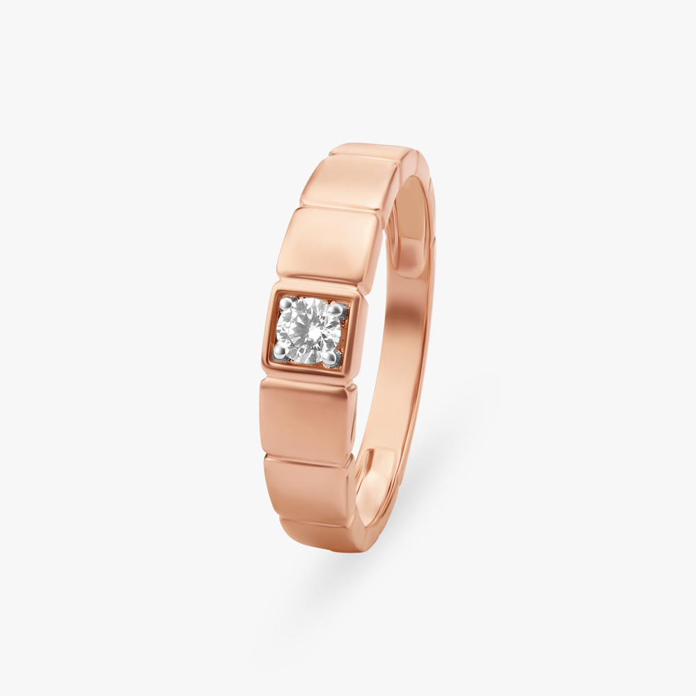 Stroke of Brilliance Finger Ring For Men