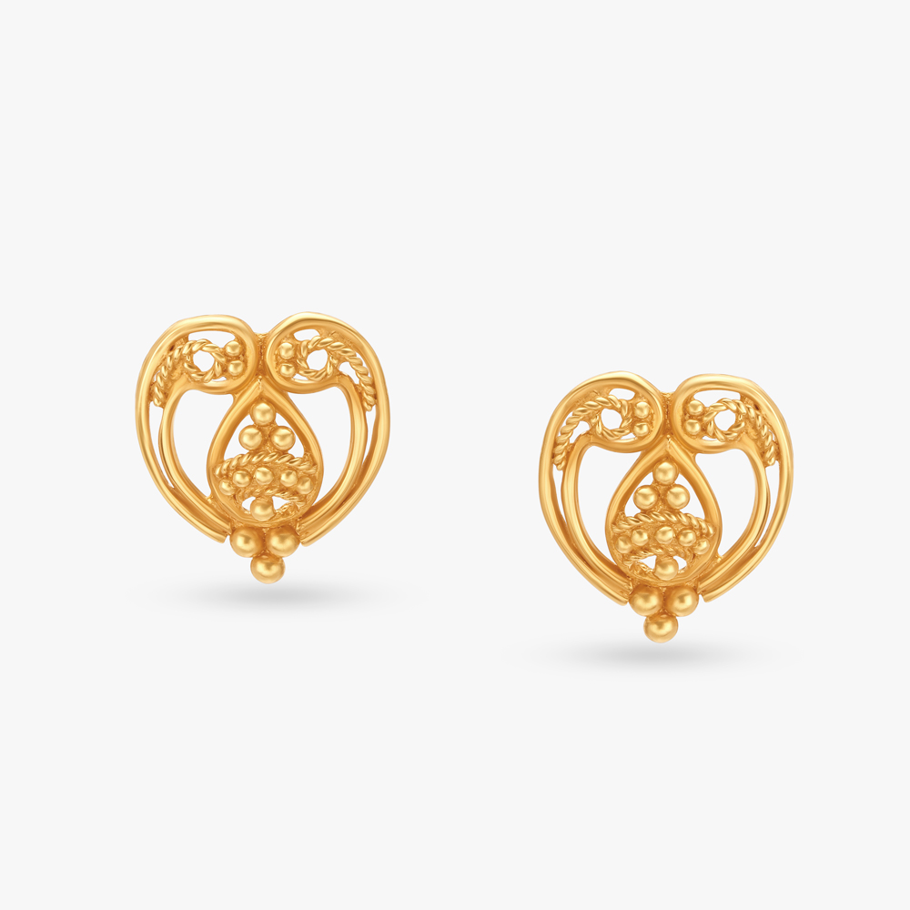 Sparks Of Sophistication Stud Earrings For Kids