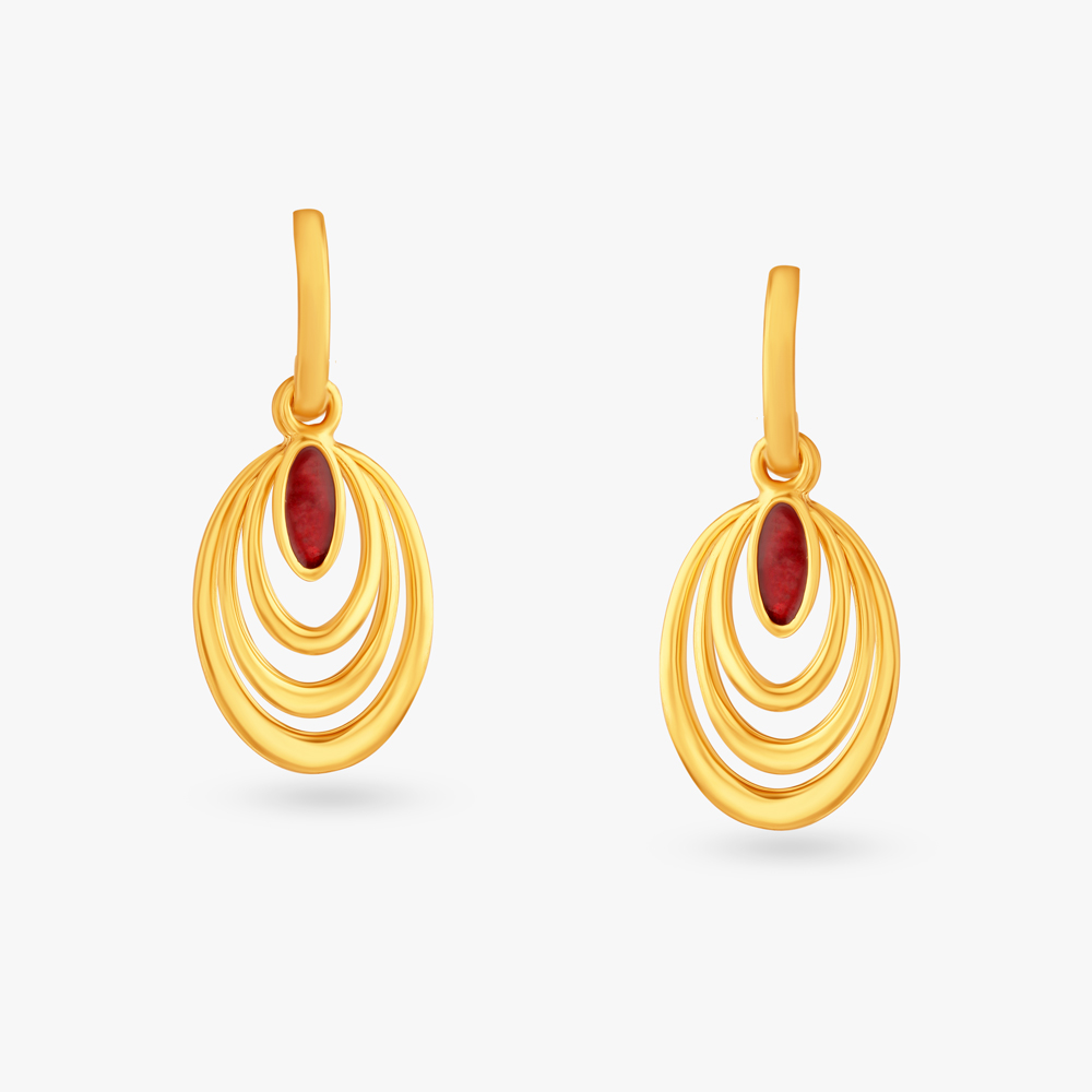 Modern Chic Drop Earrings