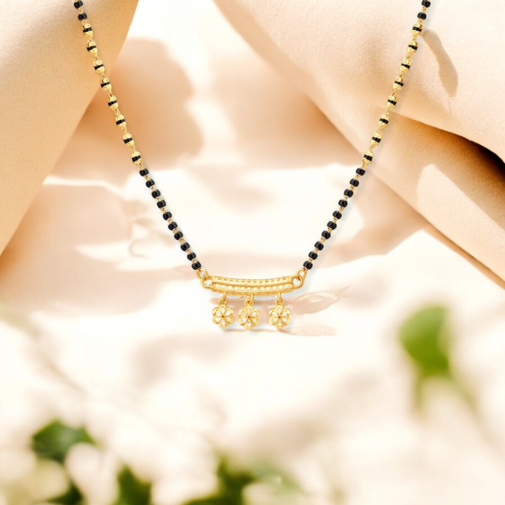 Floral Gold Mangalsutra