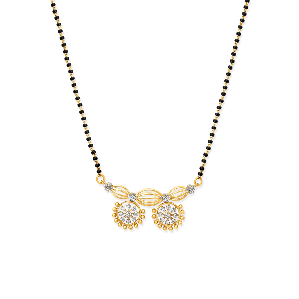 Starburst Watti Diamond Mangalsutra