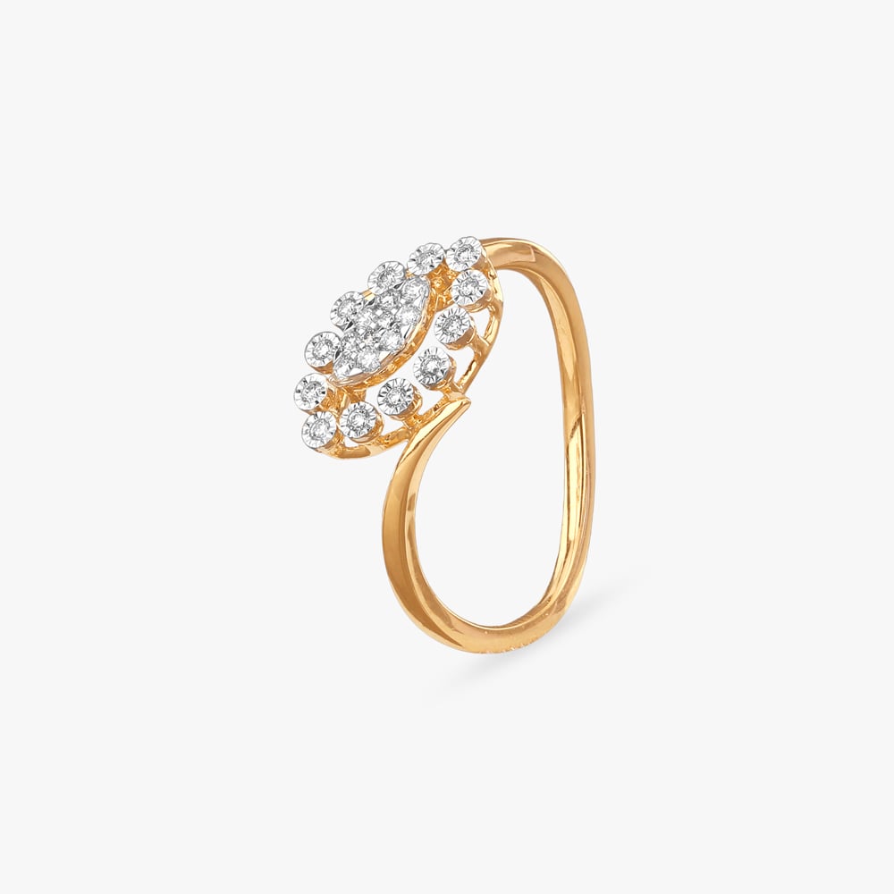 Petal Bloom Diamond Ring