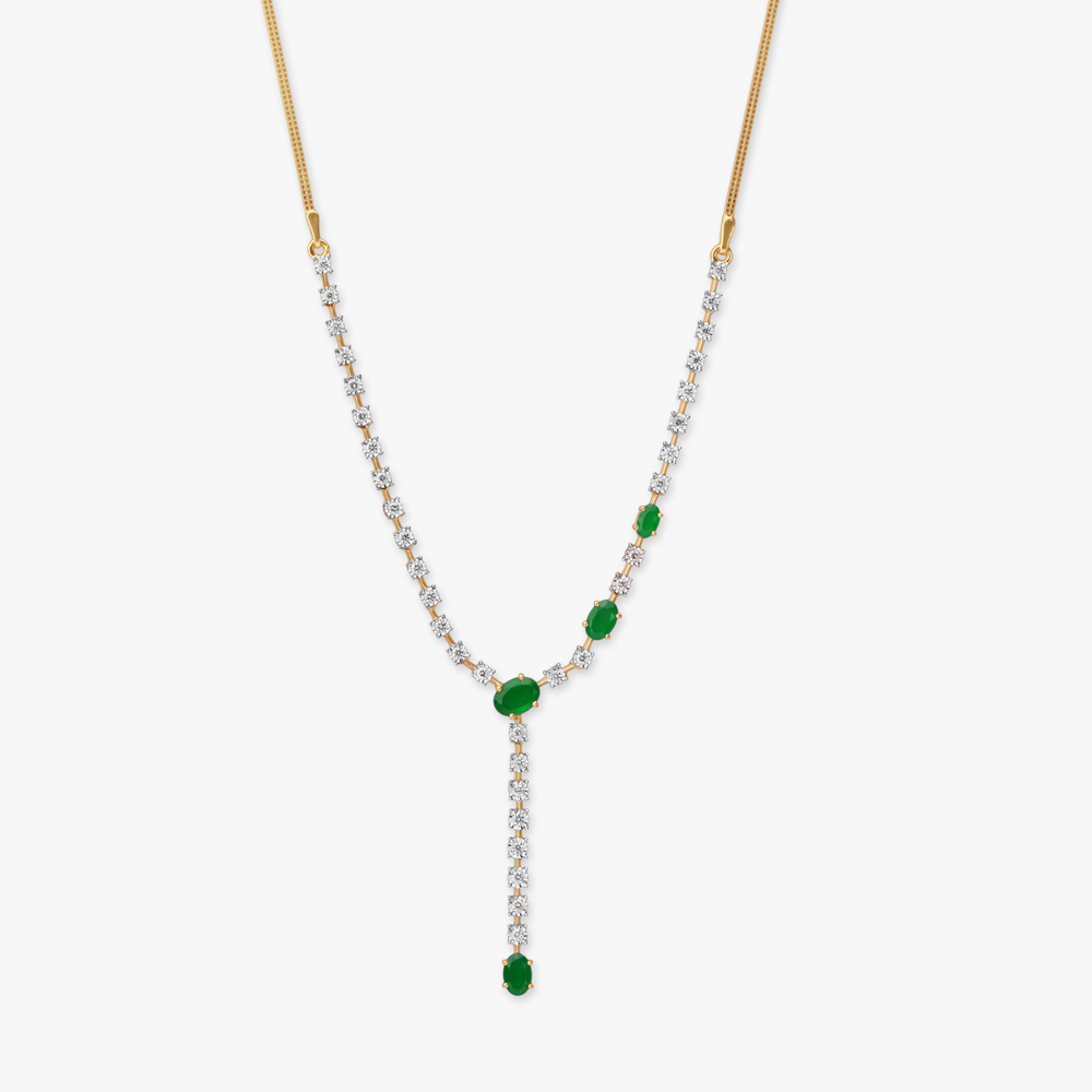 

Luminous Diamond Necklace Set