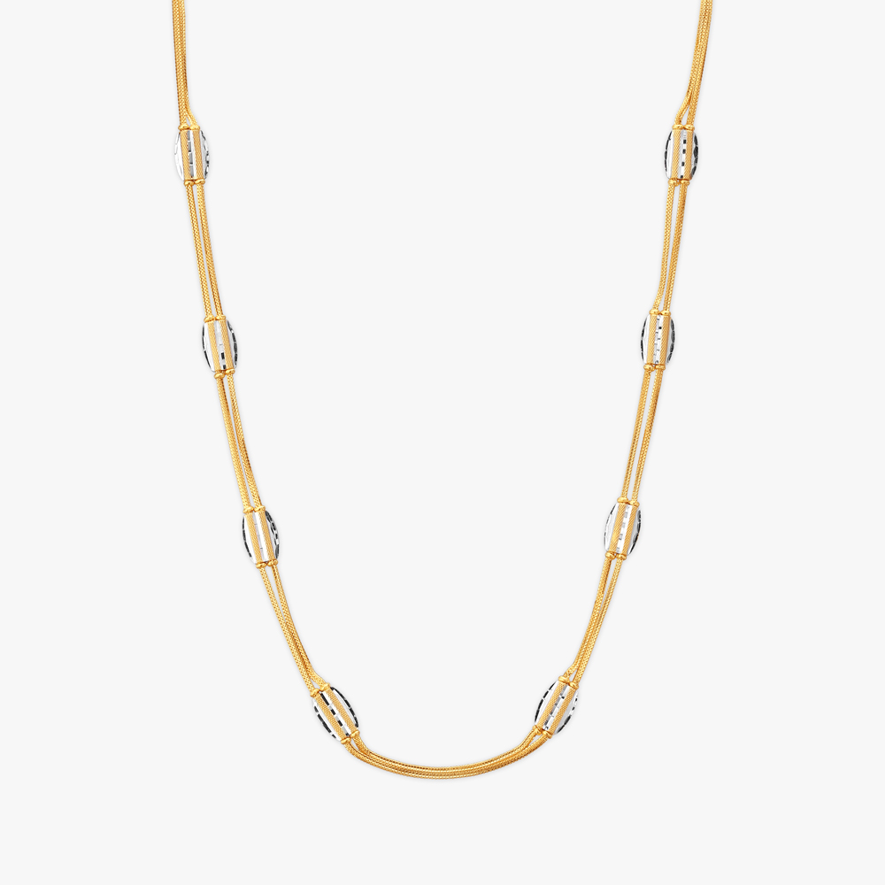 Sophisticated Sparkle Gold Chain