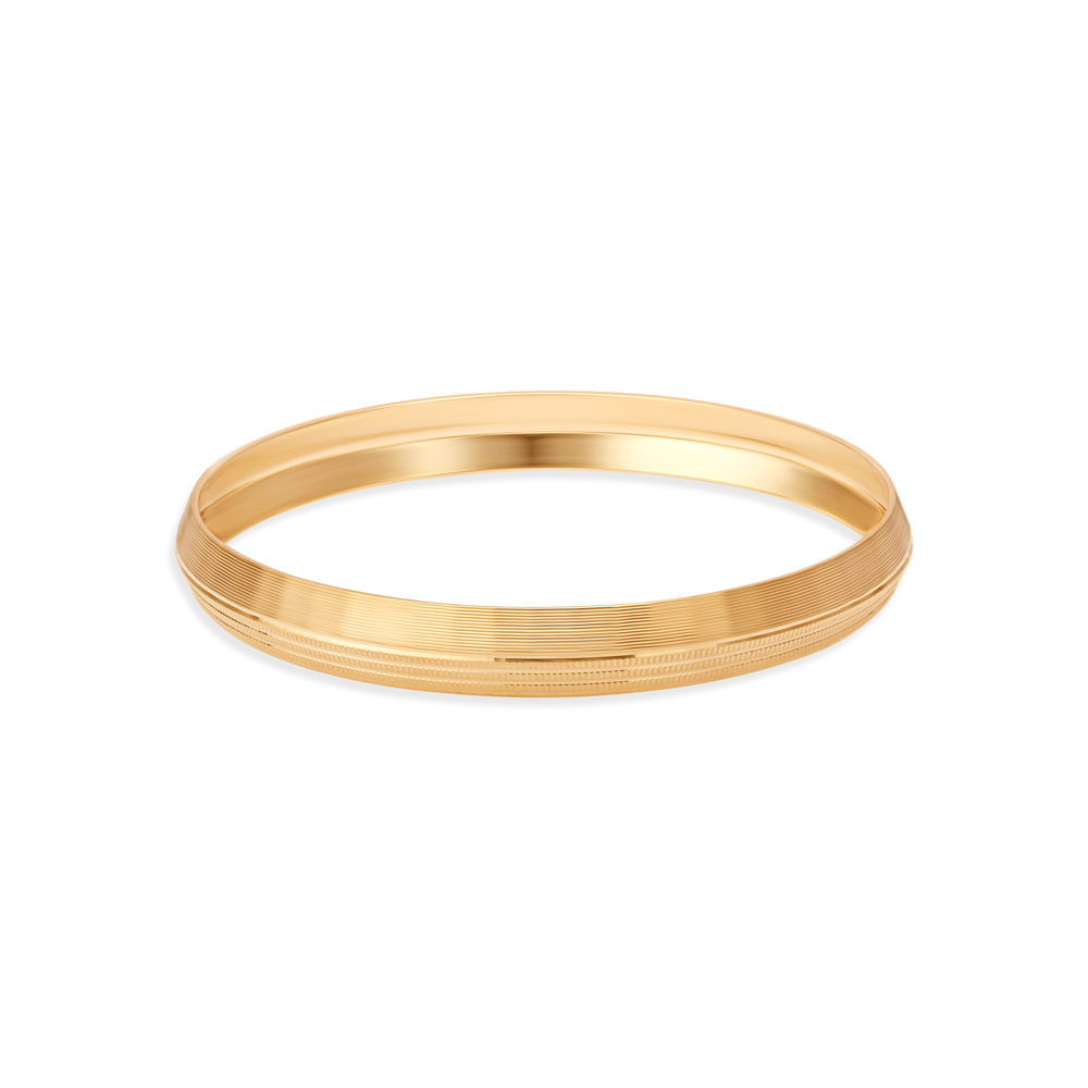 Quintessential Gold Kada for Men