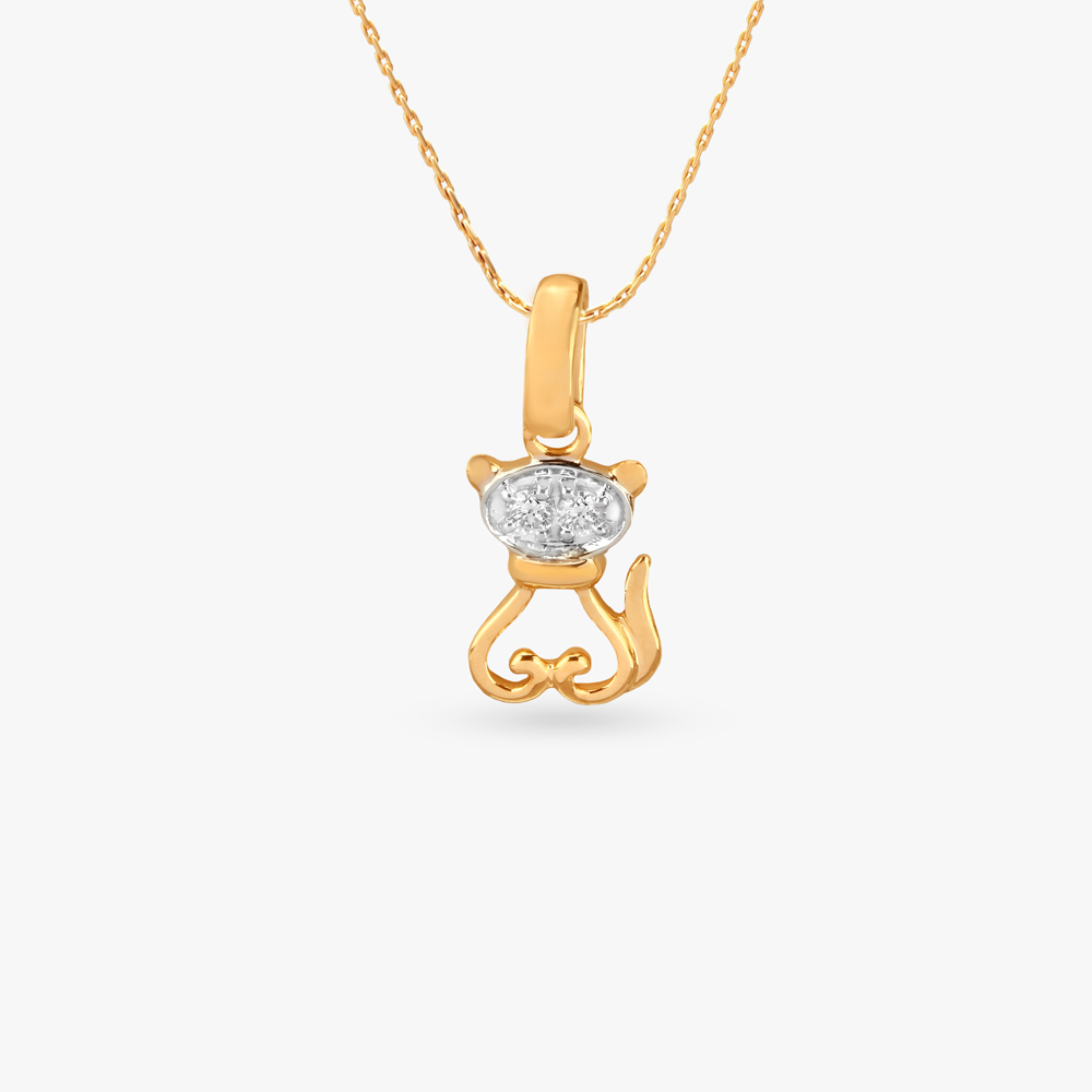Tiny Treasure Diamond Pendant for Kids