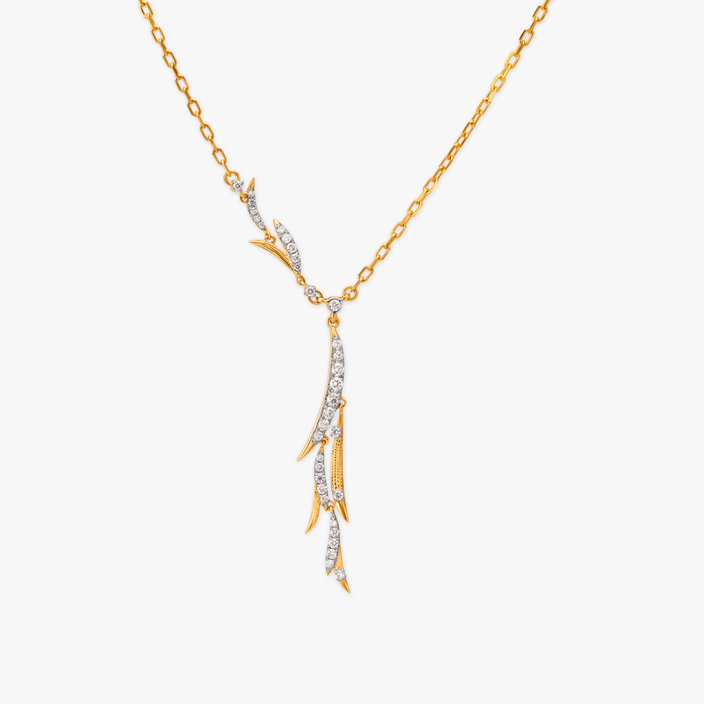 Cascading Diamond Necklace