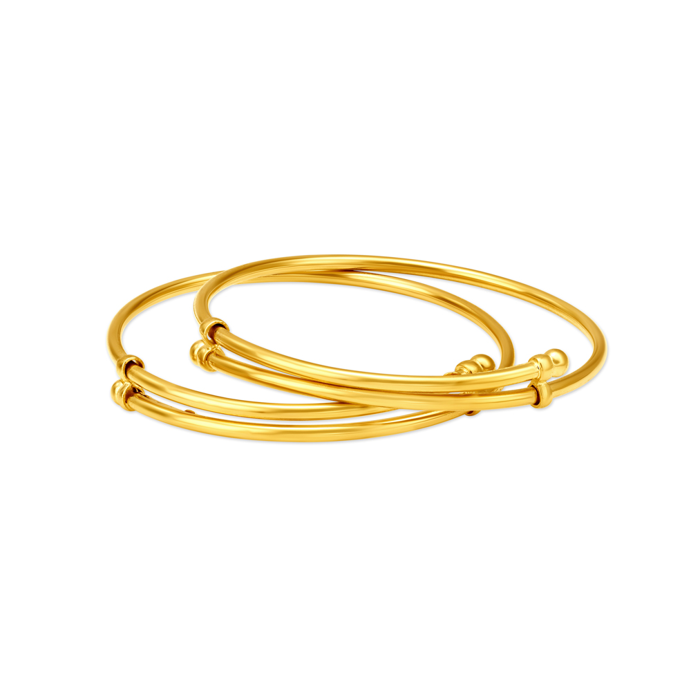 

Timeless Gold Bangles For Kids