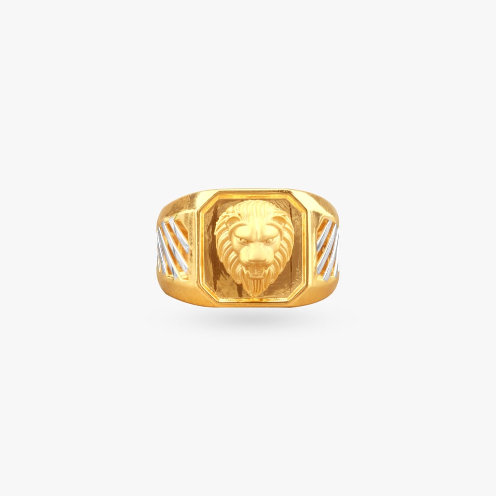 Majestic Pride Gold Ring for Men