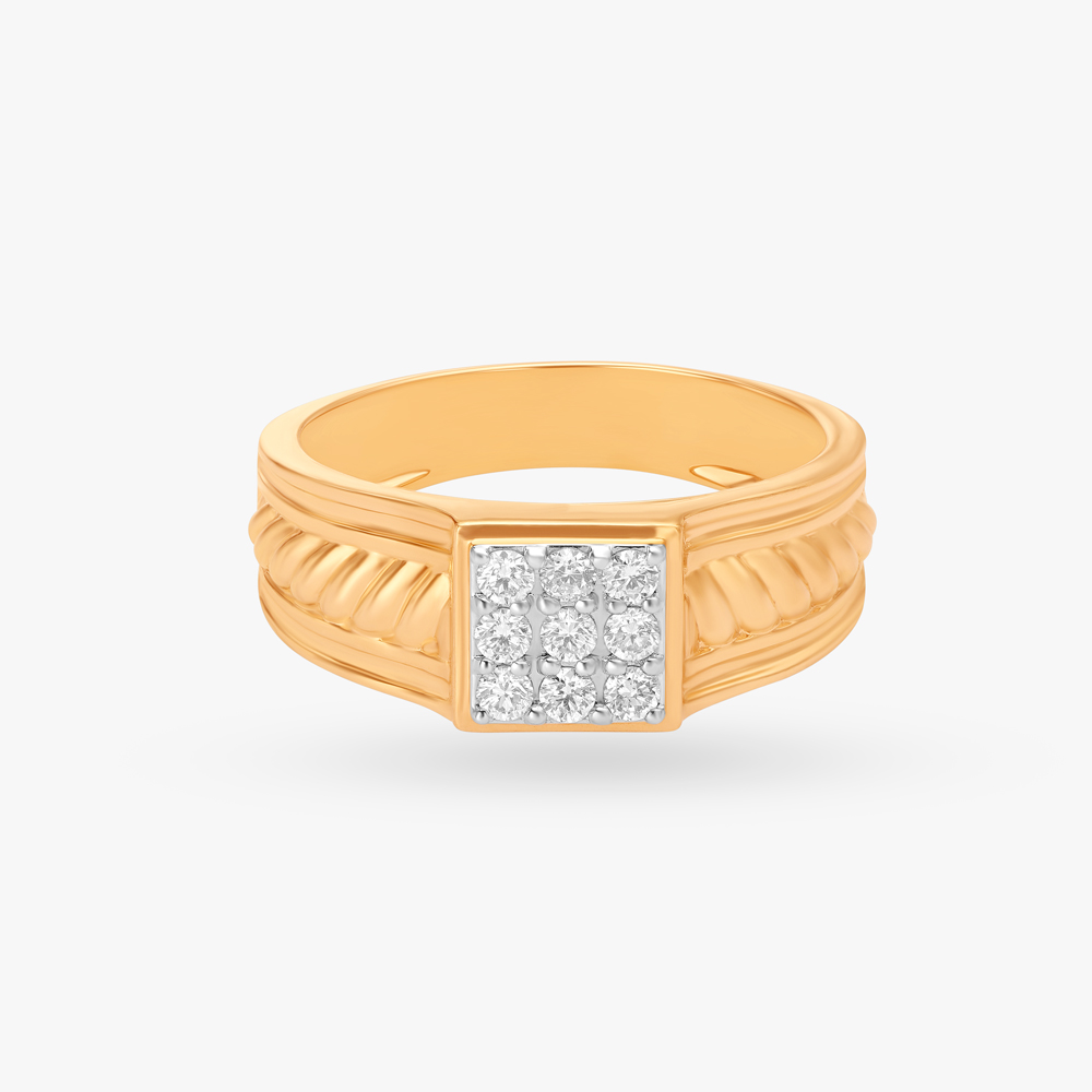 

Contemporary Elegance Diamond Ring For Men