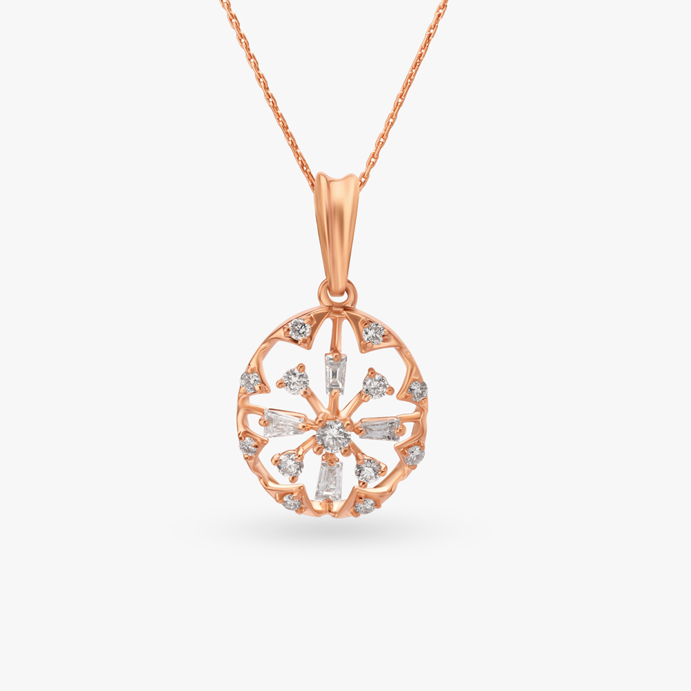 Scintillation Diamond Pendant
