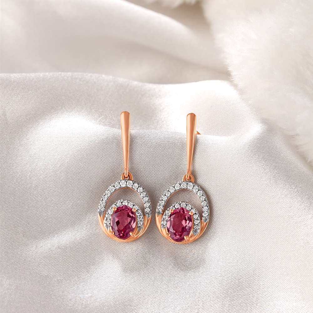 Candy Skies Diamond Drop Earrings