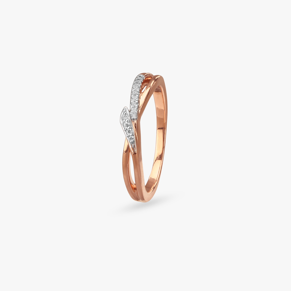 Blush Radiance Diamond Finger Ring