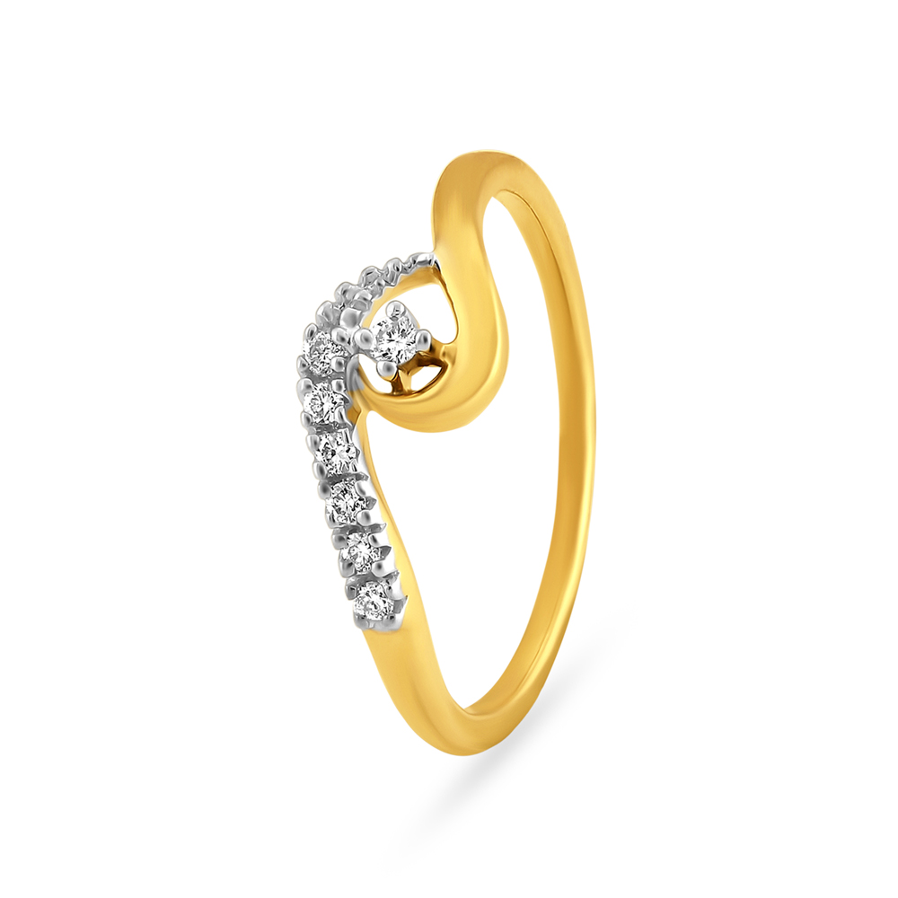 Melody Diamond Finger Ring