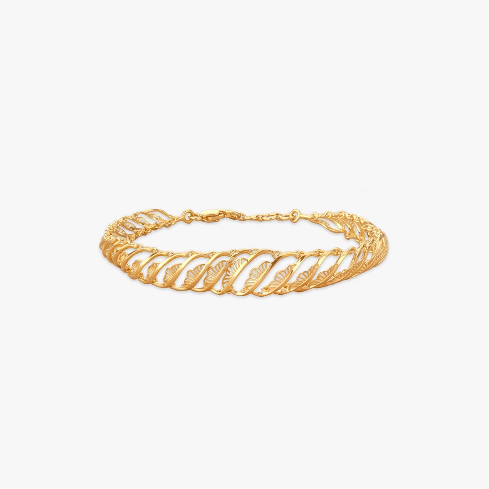 Delicate Harmony Gold Bracelet