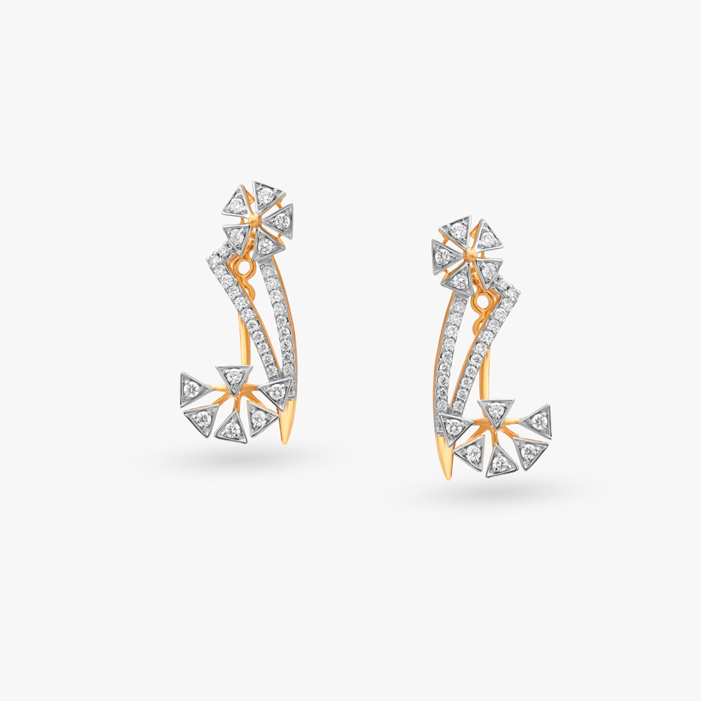 Refined Sophistication Diamond Stud Earrings
