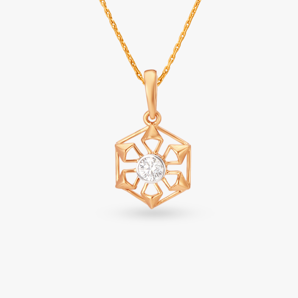 Spellbinding Diamond Pendant