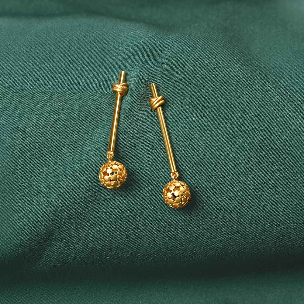 

Immaculate Bar Drop Earrings