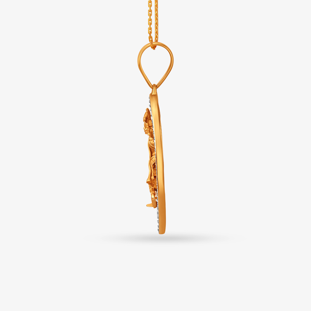 

Radiant Krishna Diamond Pendant