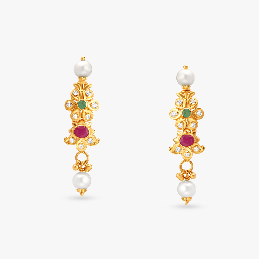 Imperial Gold Drop Earrings