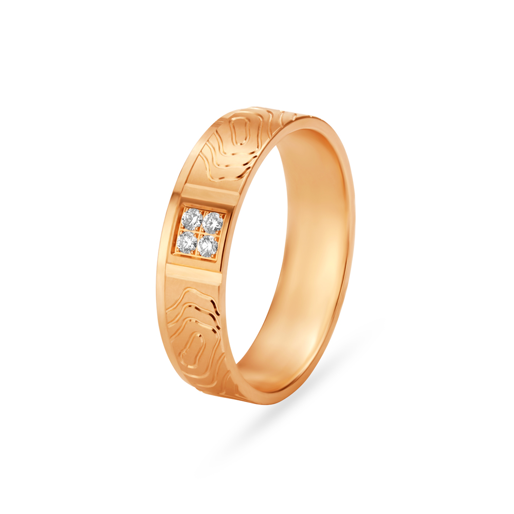 

Chic Rose Gold Finger Band
